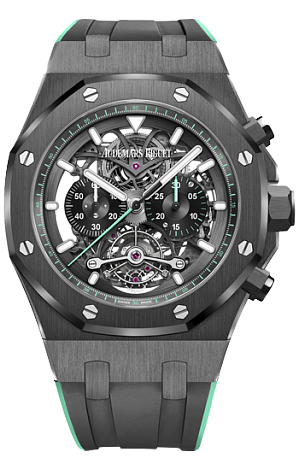 (image for) Replica Audemars Piguet Royal Oak 26343CE.OO.D002CA.03 Tourbillon Chronograph Openworked 44 mm watch